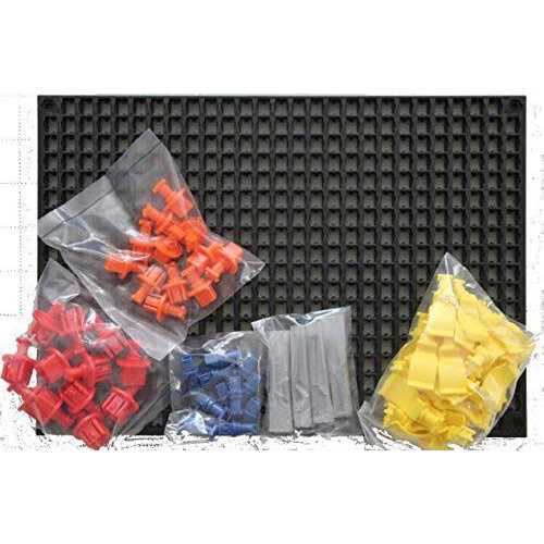 Organizer Genie Organize your Sockets, Wrenches, Pliers, Screwdrivers, Bits and All Other Tools with 76 piece Pegboards, Holders and C