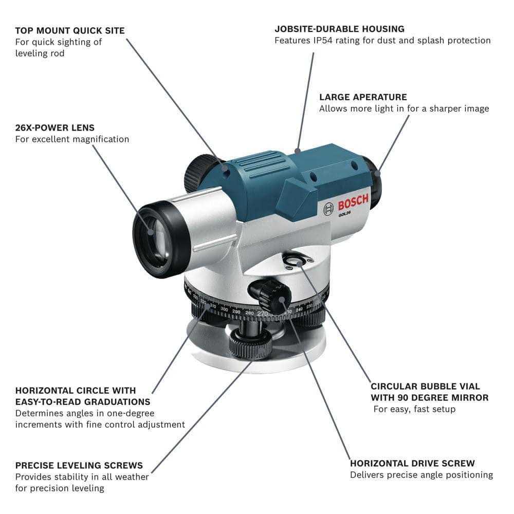 Bosch 26x Automatic Optical Level GOL26 - Image 4