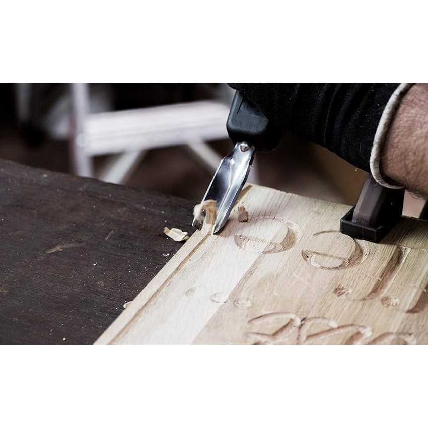 ARBORTECH Power Chisel Kit 6 Amp Electric Wood Carving Tool with 7 Chisels - Image 3