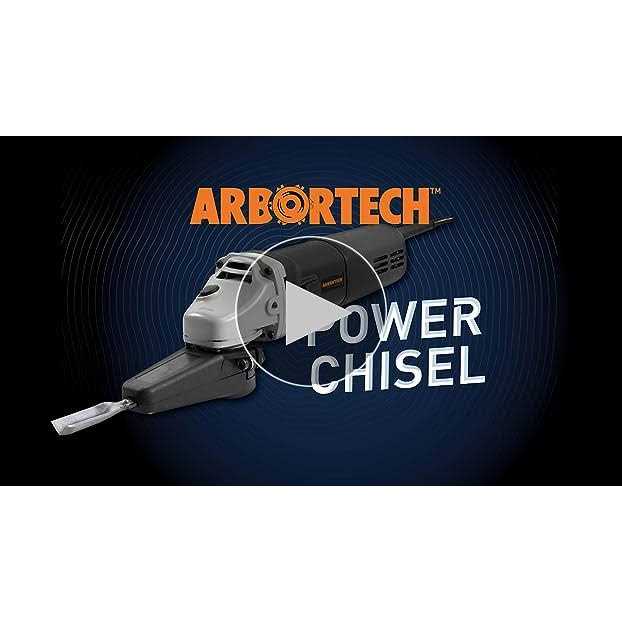 ARBORTECH Power Chisel Kit 6 Amp Electric Wood Carving Tool with 7 Chisels - Image 5