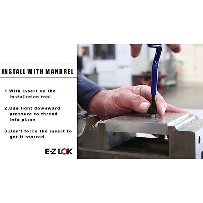 E-Z Lok Ek21020 Helical Threaded Insert Kit 304 Stainless Steel - Image 2
