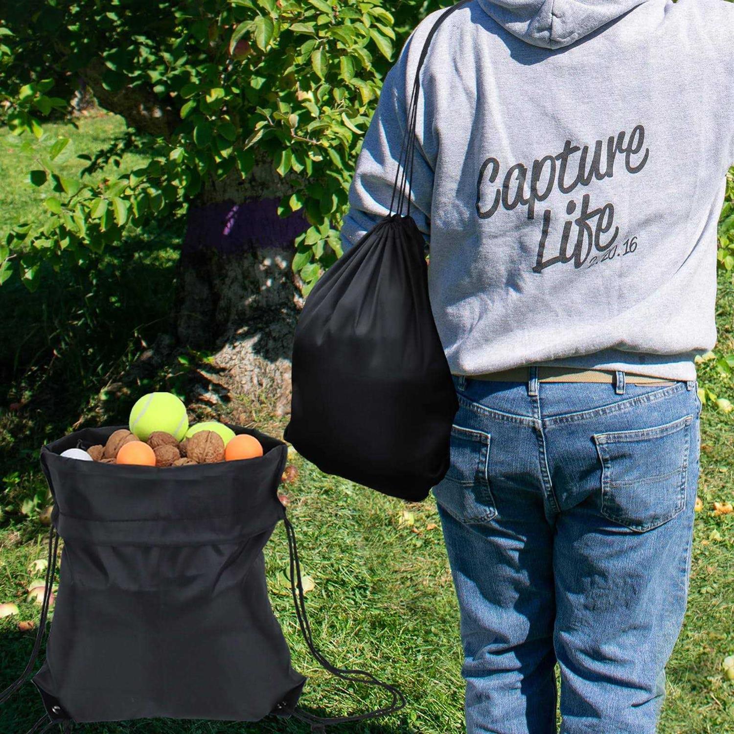 RIFPOD Nut Gatherer,Walnut Fruit Picker Upper,Foot-Operated Release Ball Picker Roller,Side Opening,Effortless Emptying,Suitable for 3/4 - Image 4