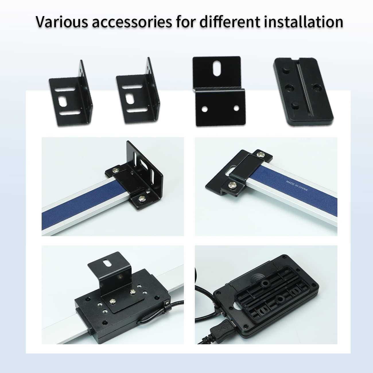 Digital Readout Linear,0-300mm/12'' Magnetic Linear Scale,Large LCD Readout Scale for Milling Machine - Image 3