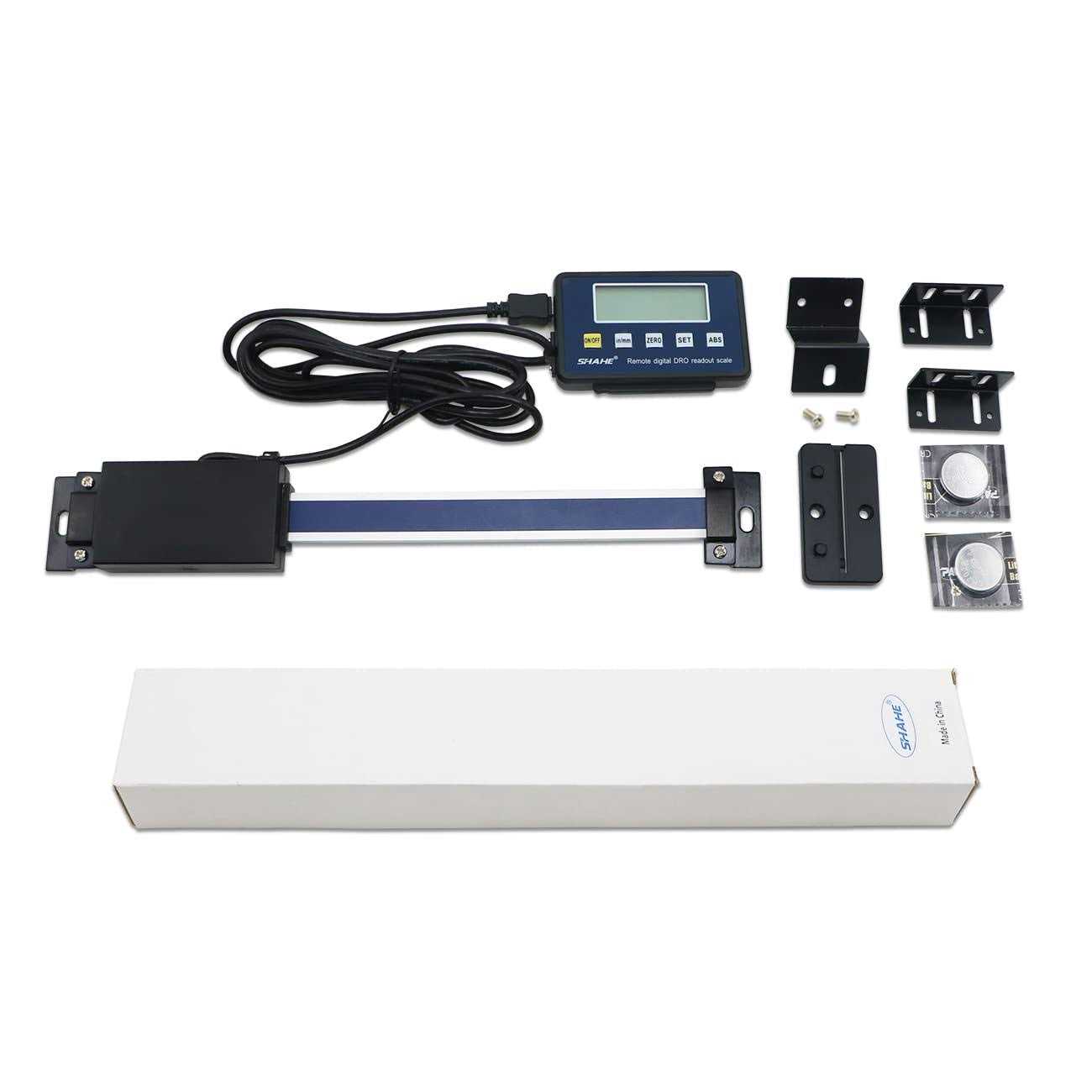 Digital Readout Linear,0-300mm/12'' Magnetic Linear Scale,Large LCD Readout Scale for Milling Machine - Image 4