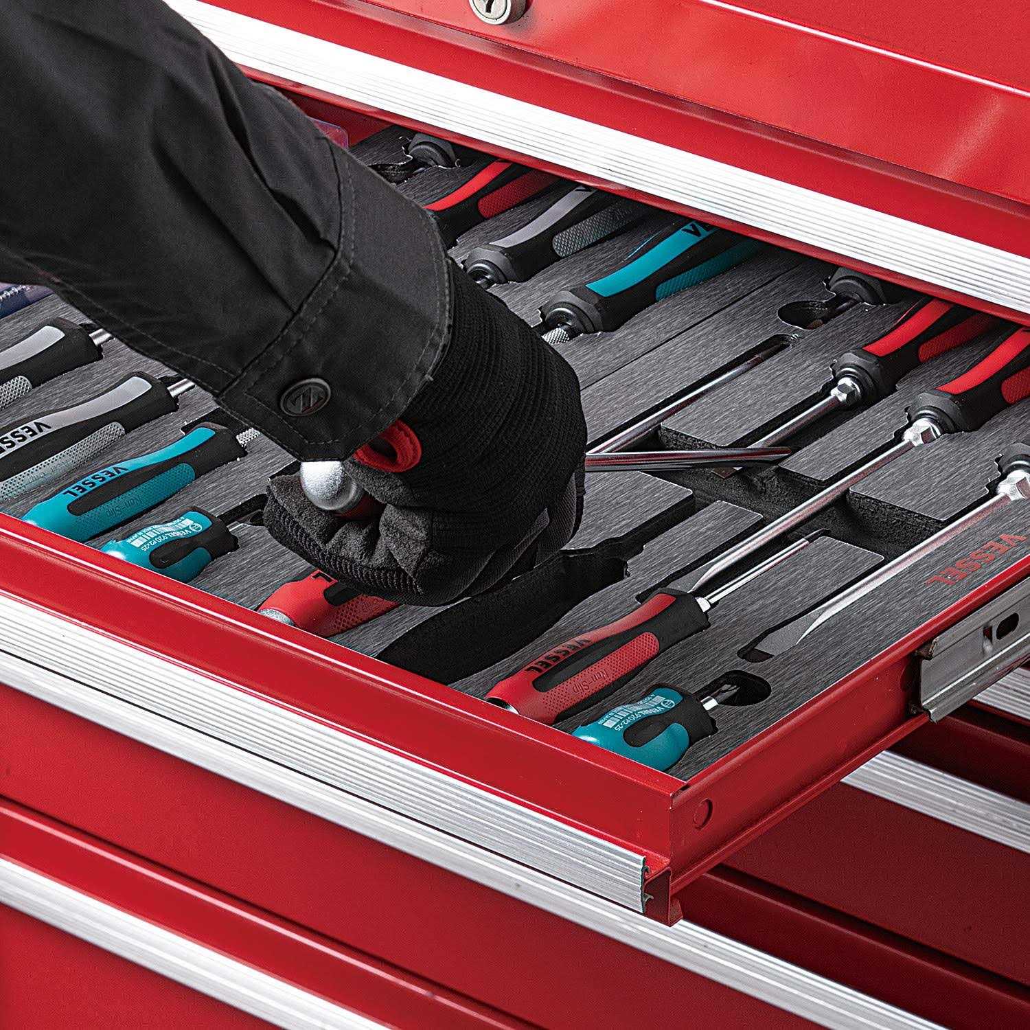 Vessel 9308EVA Megadora Tang-Thru Screwdriver 8pc. Set - Image 3