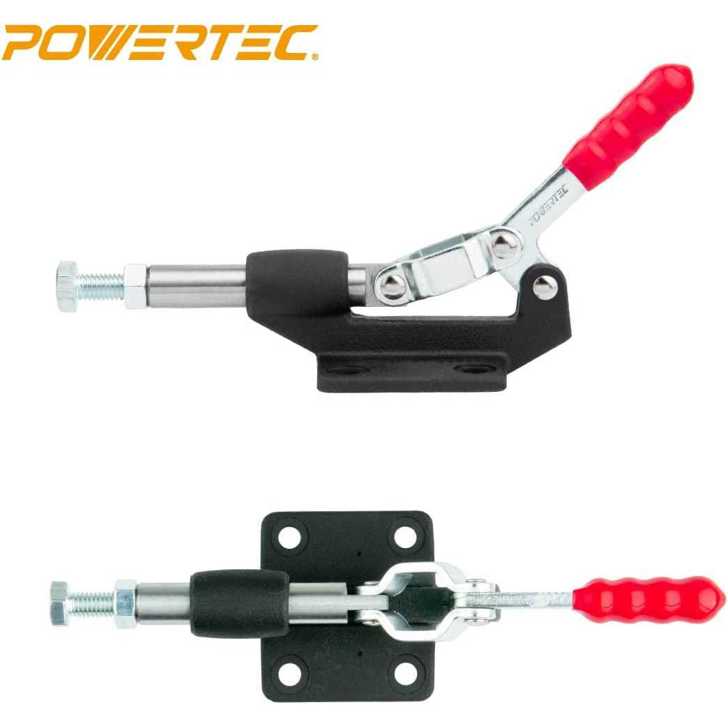 Powertec 20318-P4 Push Pull Toggle Clamp 305CM 500 lb Heavy Duty Holding Capacity - Image 2