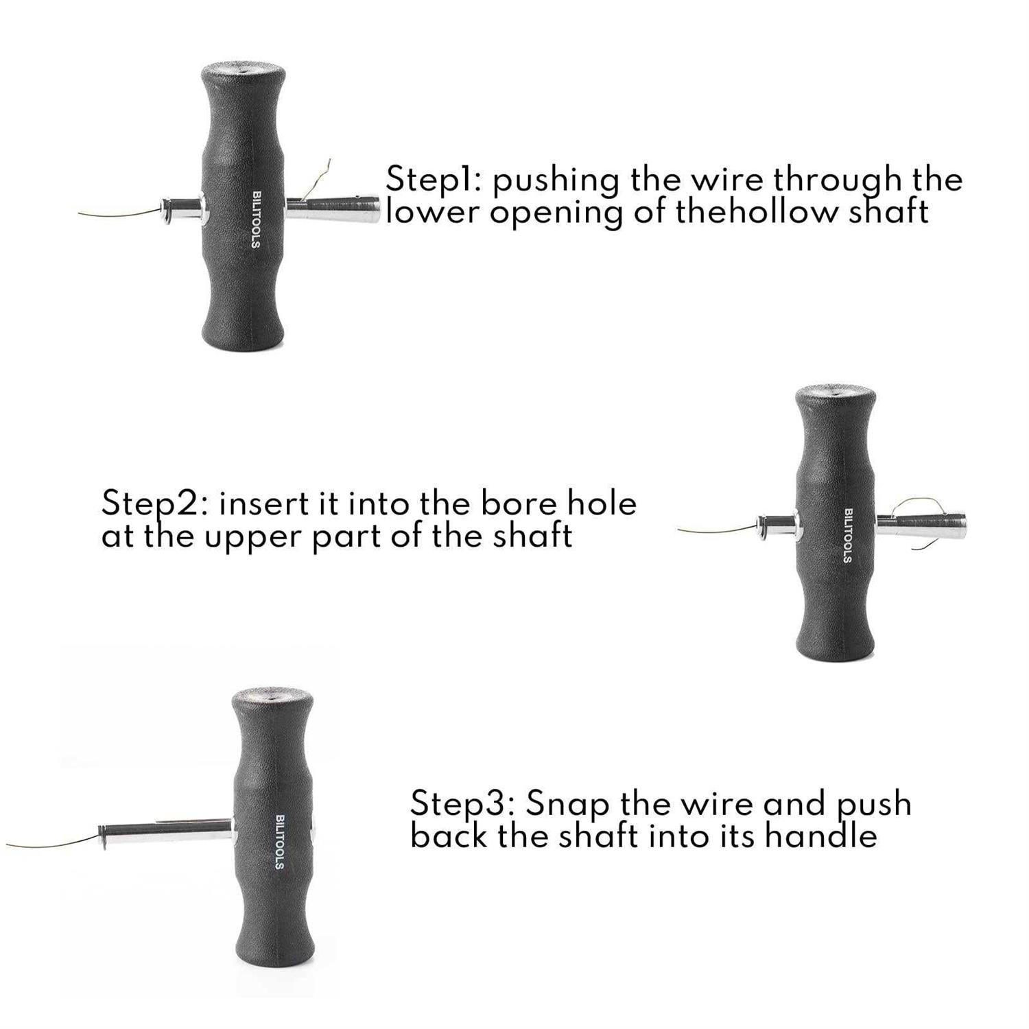 BILITOOLS 7-Piece Windshield Removal Tool Kit for Classic Vintage Car Windscreen Remover Set - Image 4