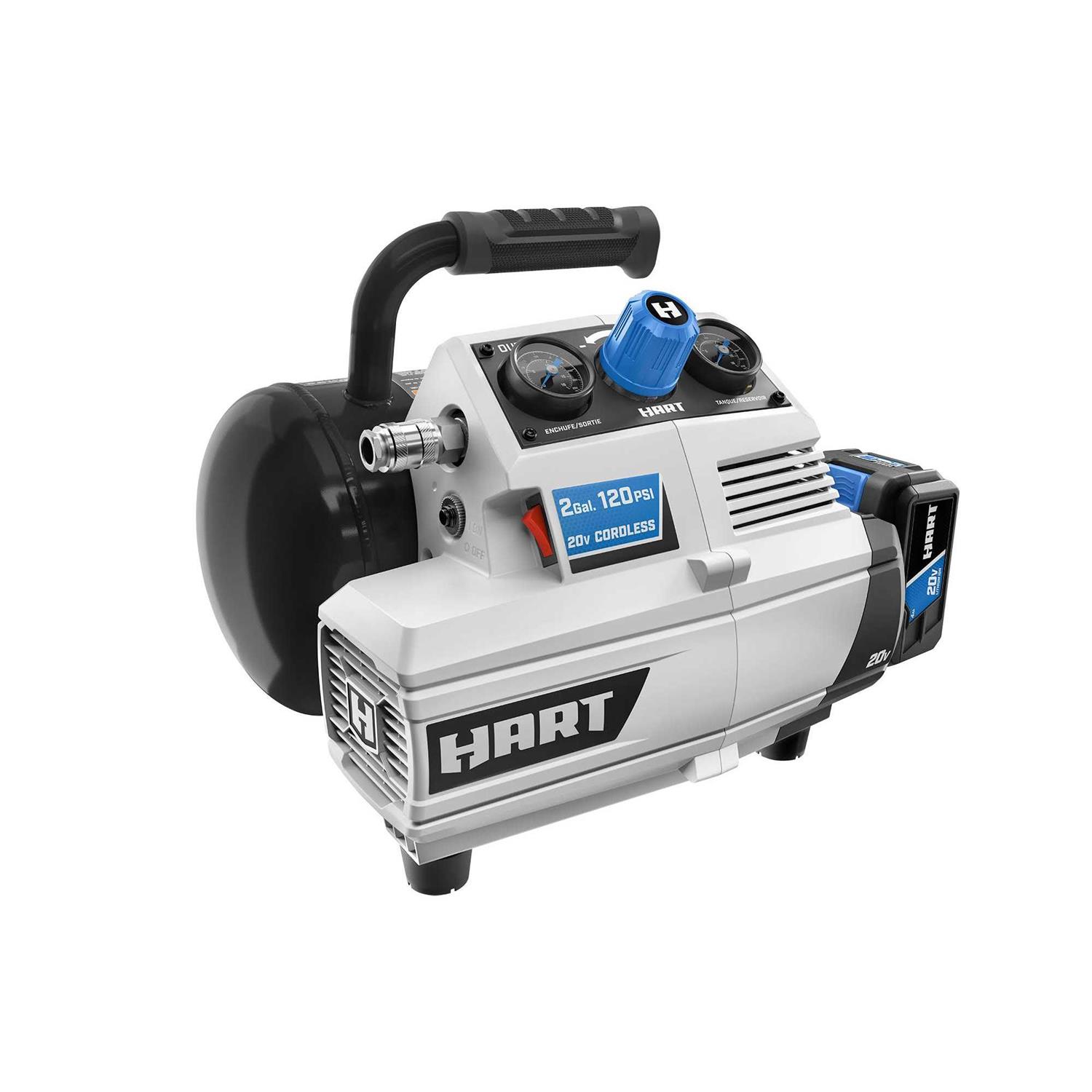 Hart 20-Volt 2-Gallon Compressor - Image 4