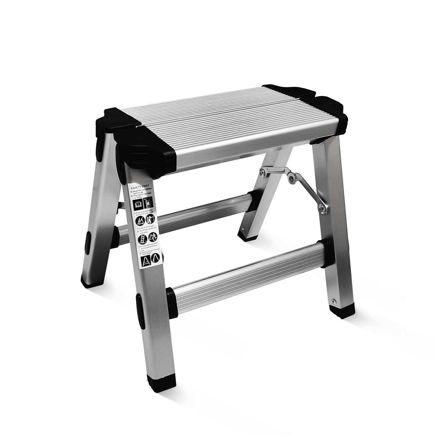 Folding Step Stool Small Foldable Step Stool One Step Ladder with 330 lb Large L