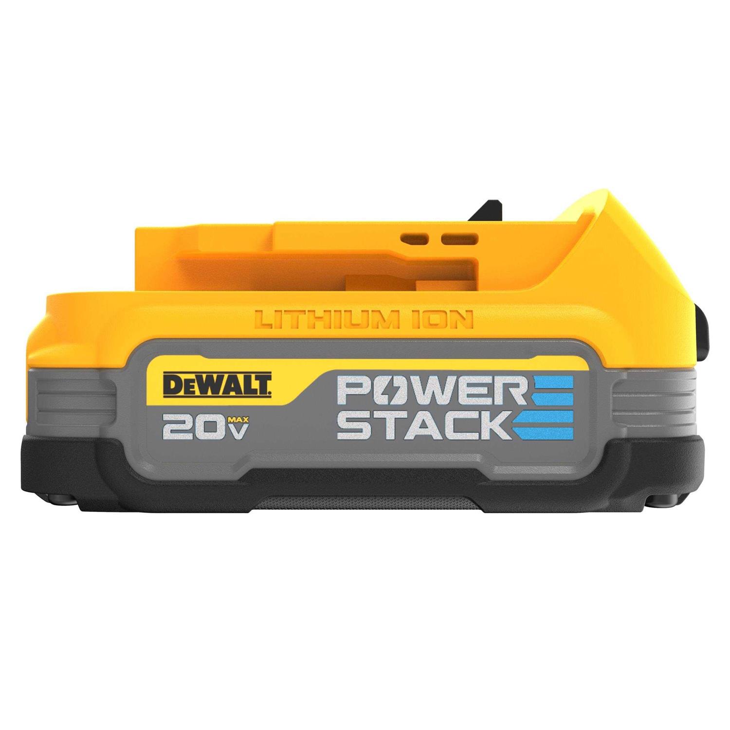 DEWALT POWERSTACK 20V MAX Compact Battery Charger Starter Kit DCBP034C - Image 3