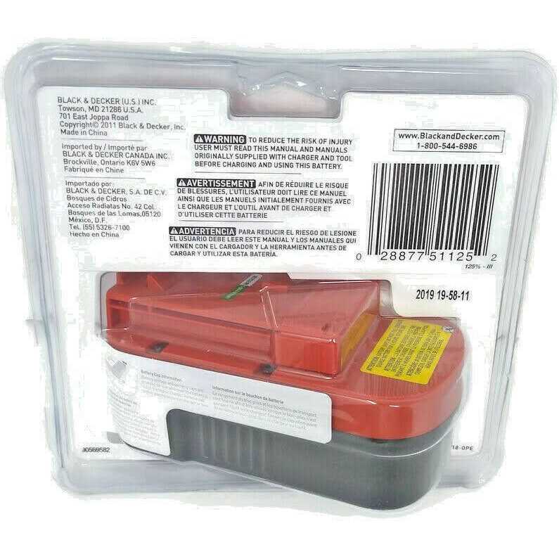 Black & Decker HPB18-OPE Battery Pack - Image 5
