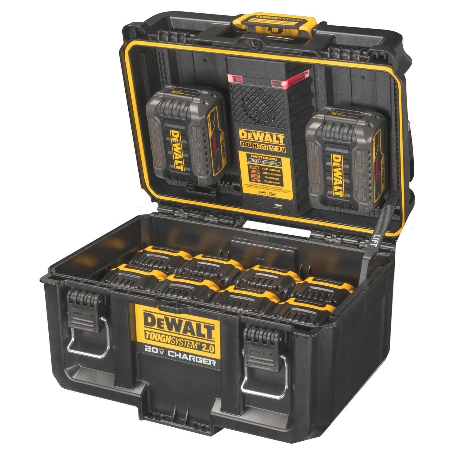 DEWALT TOUGHSYSTEM 2.0 20V Dual Port Charger DWST08050 - Image 3