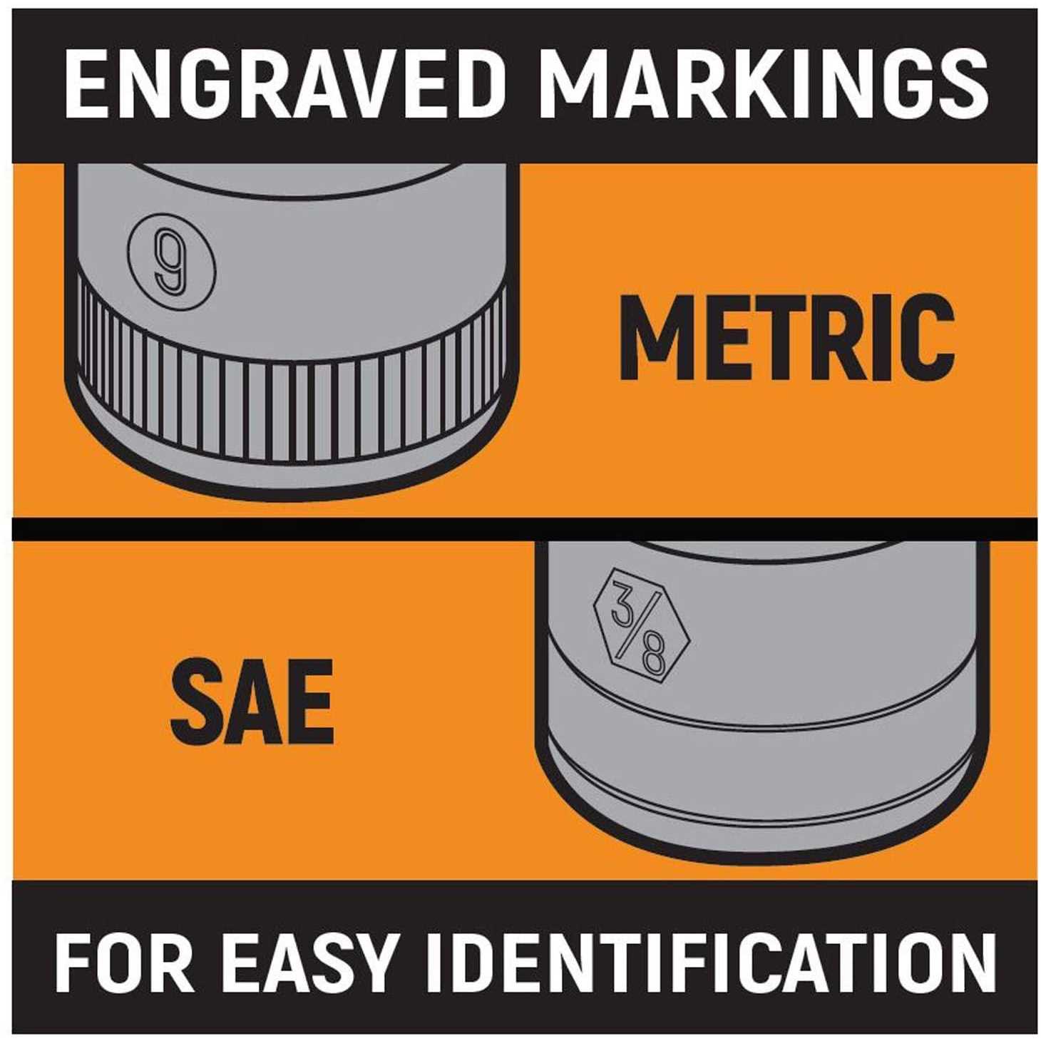GearWrench 80742 84 Pc. Master SAE/Metric Hex and Torx Bit Socket Set - Image 4