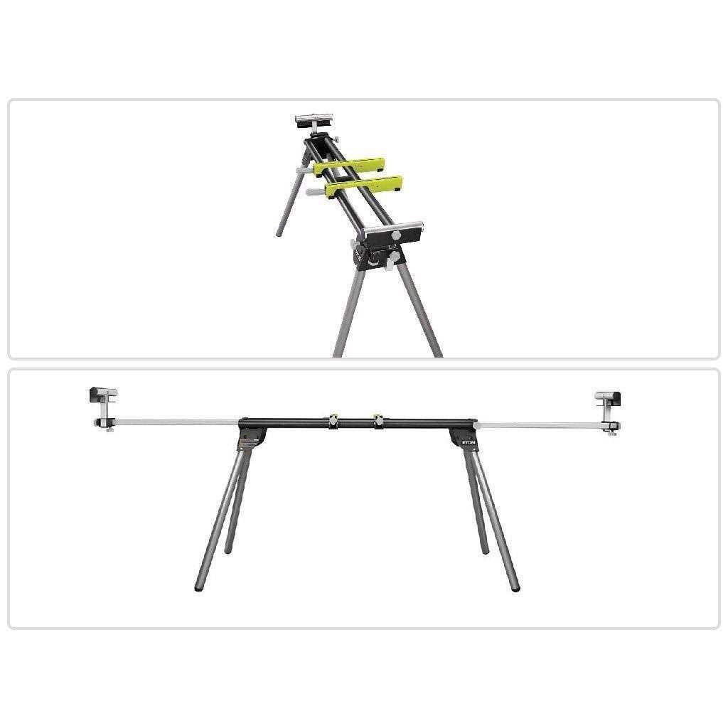 RYOBI RMS10G Stationary Miter Saw Stand with Tool-Less Height Adjustment - Image 2