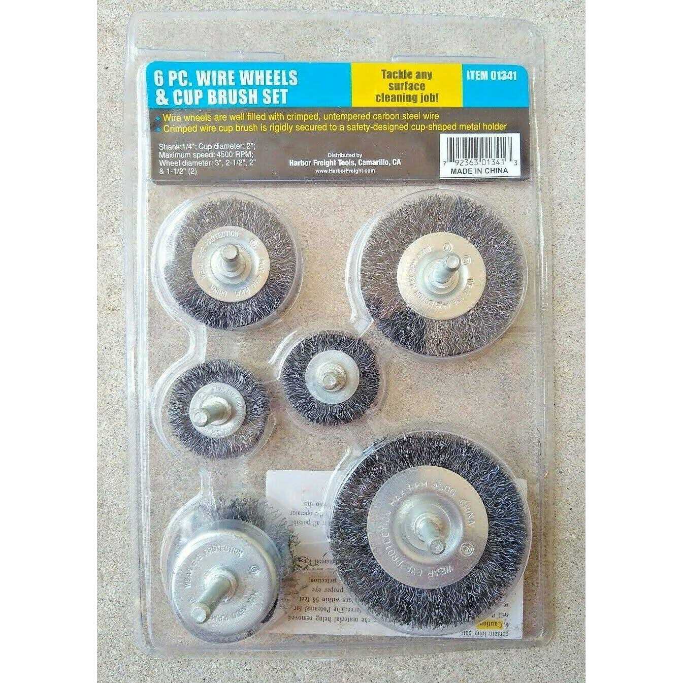 Warrior Wire Wheel/Cup Brush Set - Image 3
