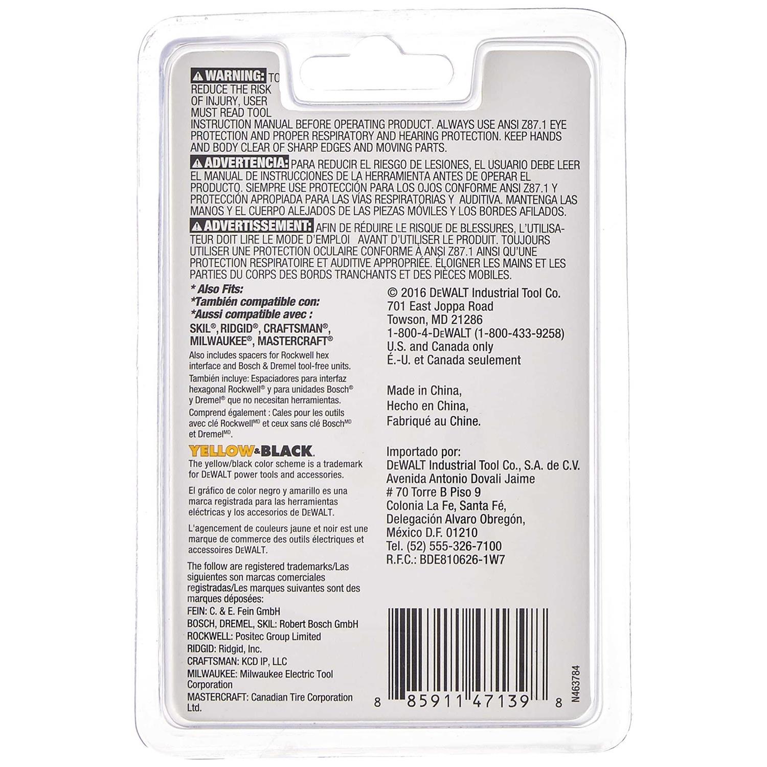 Dewalt DWA4242 Oscillating Diamond Flush Cut Blade - Image 3