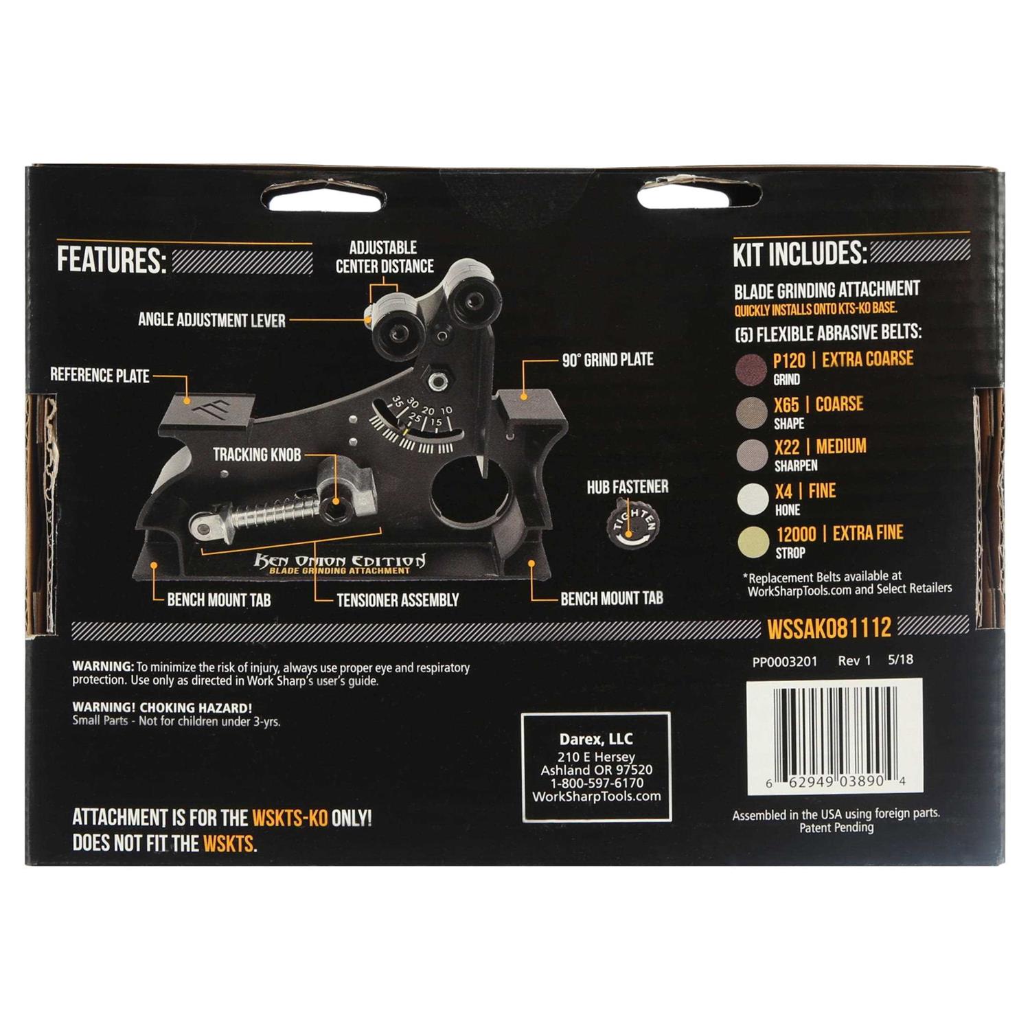 Work Sharp Ken Onion Blade Grinder Attachment - Image 3