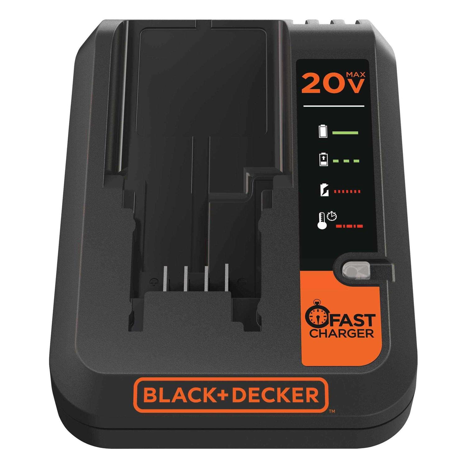BLACK+DECKER 20V Lithium-Ion Battery Charger - Image 3