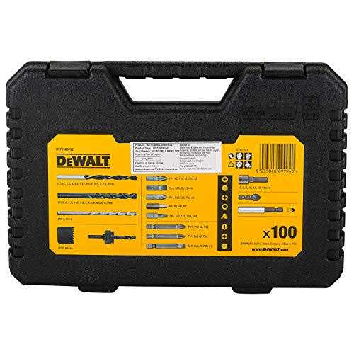 DEWALT DT71563-QZ Combination Drill BIT Set 100 Piece Set - Image 4