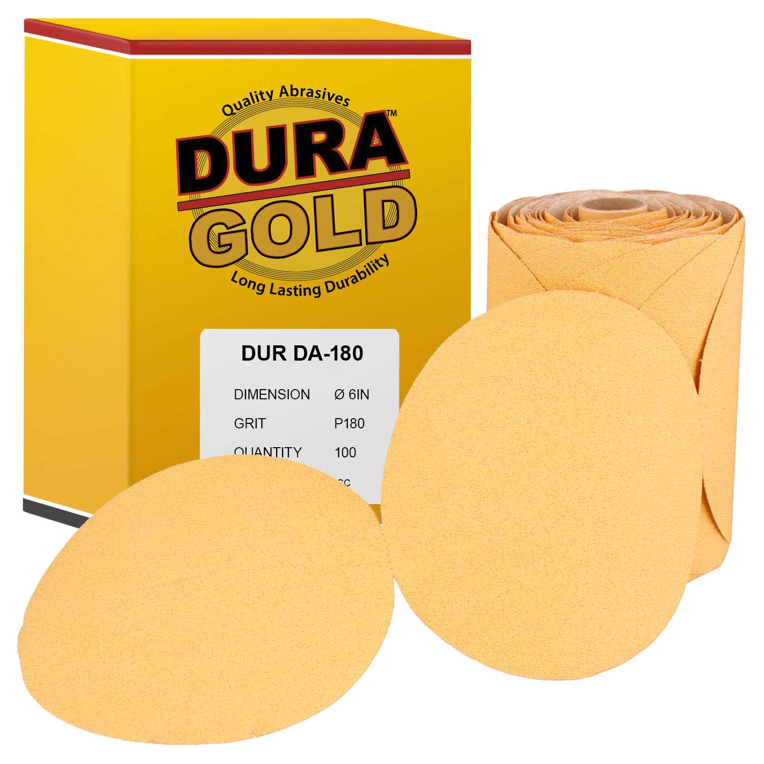 Dura-gold Grit 5 inch Green Film PSA Self Adhesive Stickyback Sanding Discs for DA Sanders - Image 4