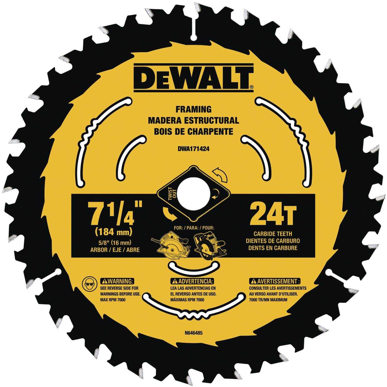 DeWalt Circular Saw Blade