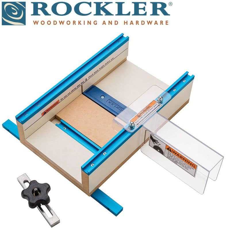 Rockler Table Saw Small Parts Sled