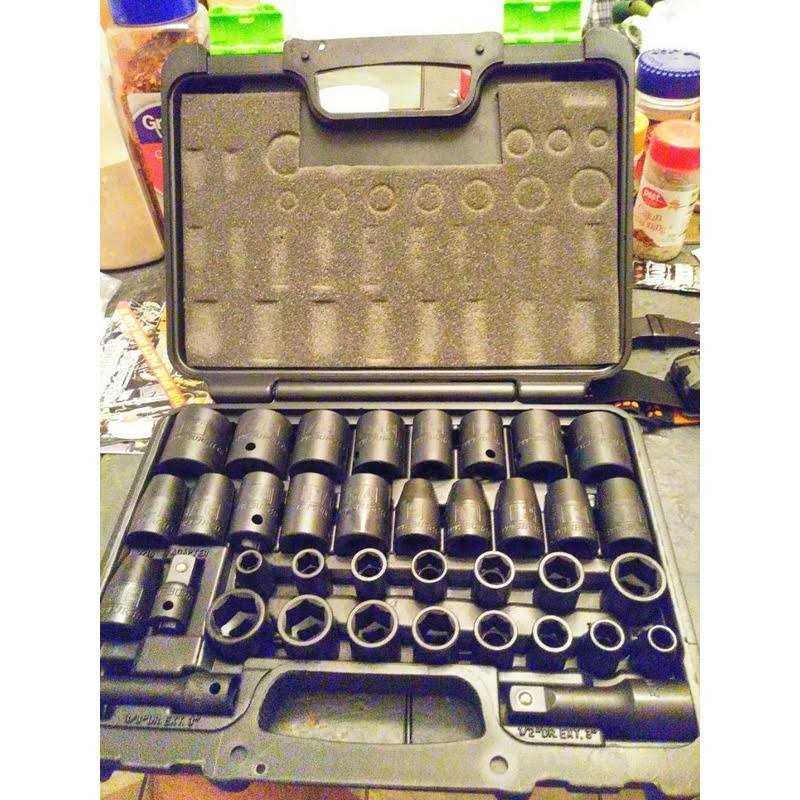 Pittsburgh 37 Pc. Combination Impact Sockets - Image 5