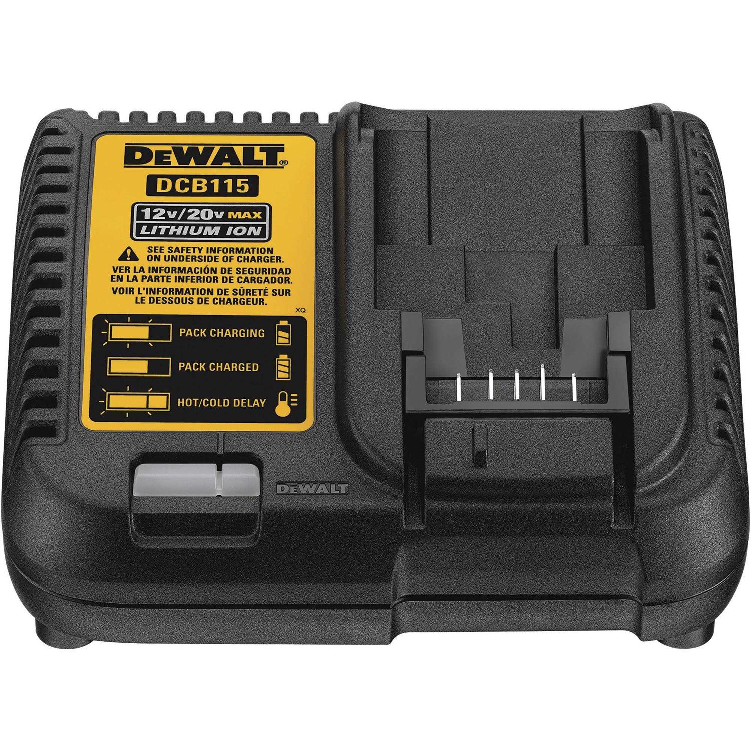 DeWalt DCB115 12V-20V MAX Lithium-Ion Battery Charger - Image 5