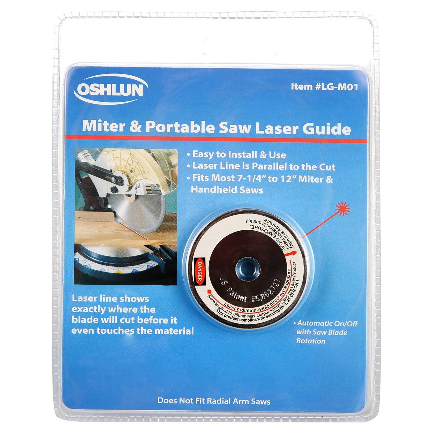 Oshlun Lg-M01 Miter and Portable Saw Laser Guide - Image 3