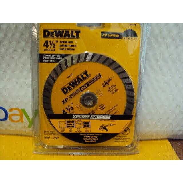 Dewalt XP Turbo Diamond Blade DW4701 - Image 4