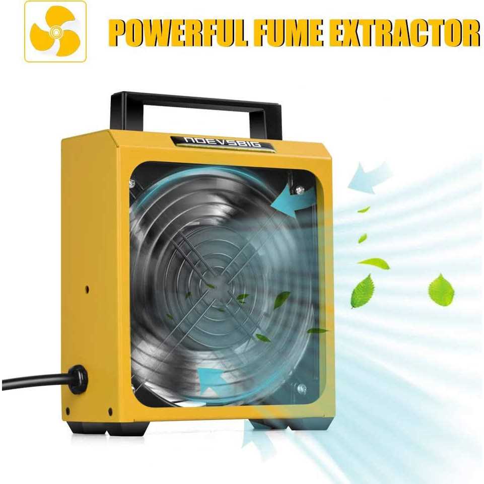 Solder Fume Extractor Solder Smoke Absorber Remover Smoke Prevention Absorber DIY Working Fan SolderingStation for Soldering Welding Repairing - Image 4