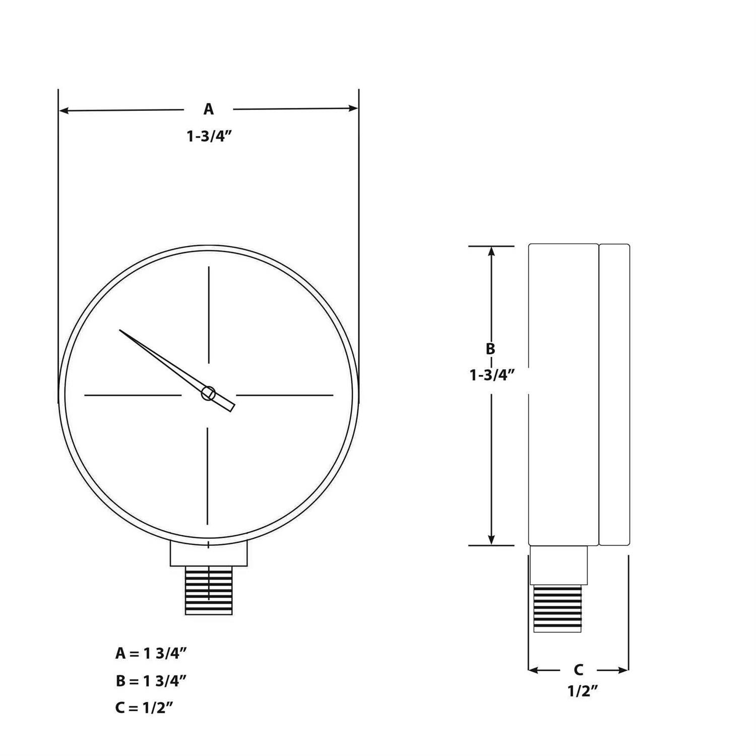 Performance Tool W10055 Air Tank Gauge - Image 4
