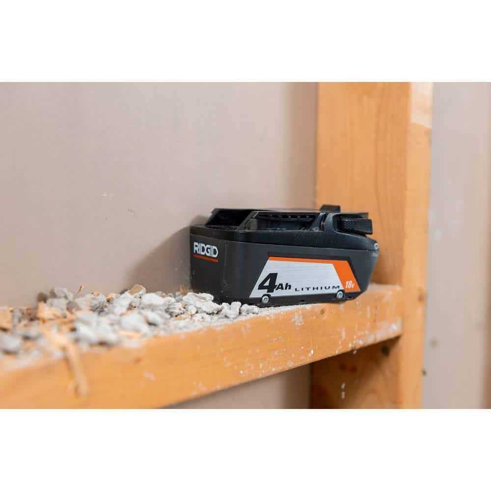 RIDGID 18V Lithium-Ion 4.0 Ah Battery AC87004P - Image 5