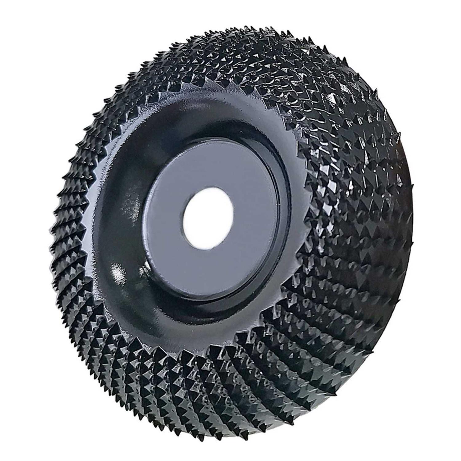 Wood Carving Disc Grinder Wheel Disc 4 Inch Wood Shaping Wheel Wood Grinding Shaping Disc for Angle Grinders with 5/8” Arbor - Image 5