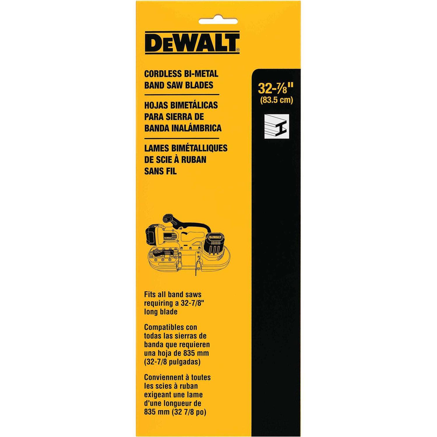 DeWalt Cordless Band Saw Blade 18 TPI DW3983C - Image 5