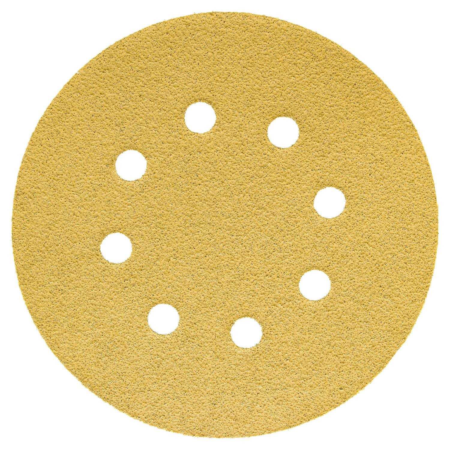 Dura-gold Premium Grit Gold Sanding Discs Hook Loop for DA - Image 3