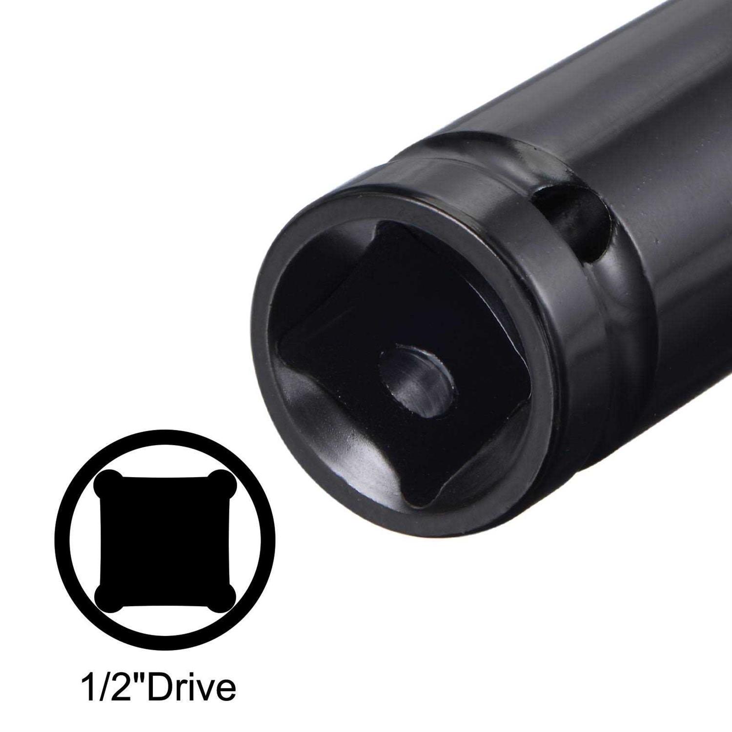 uxcell 1/2 Drive Deep Impact Socket - Image 3