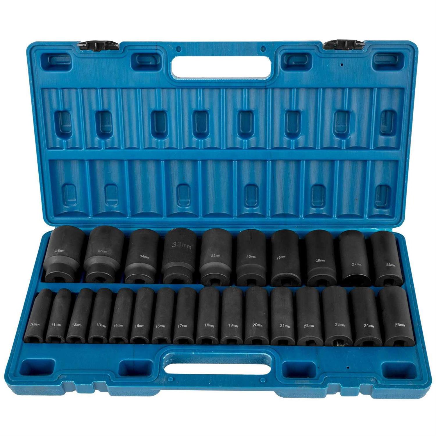 VEVOR Impact Socket Set 1/2 Inches 26 Piece Impact Sockets Socket - Image 5