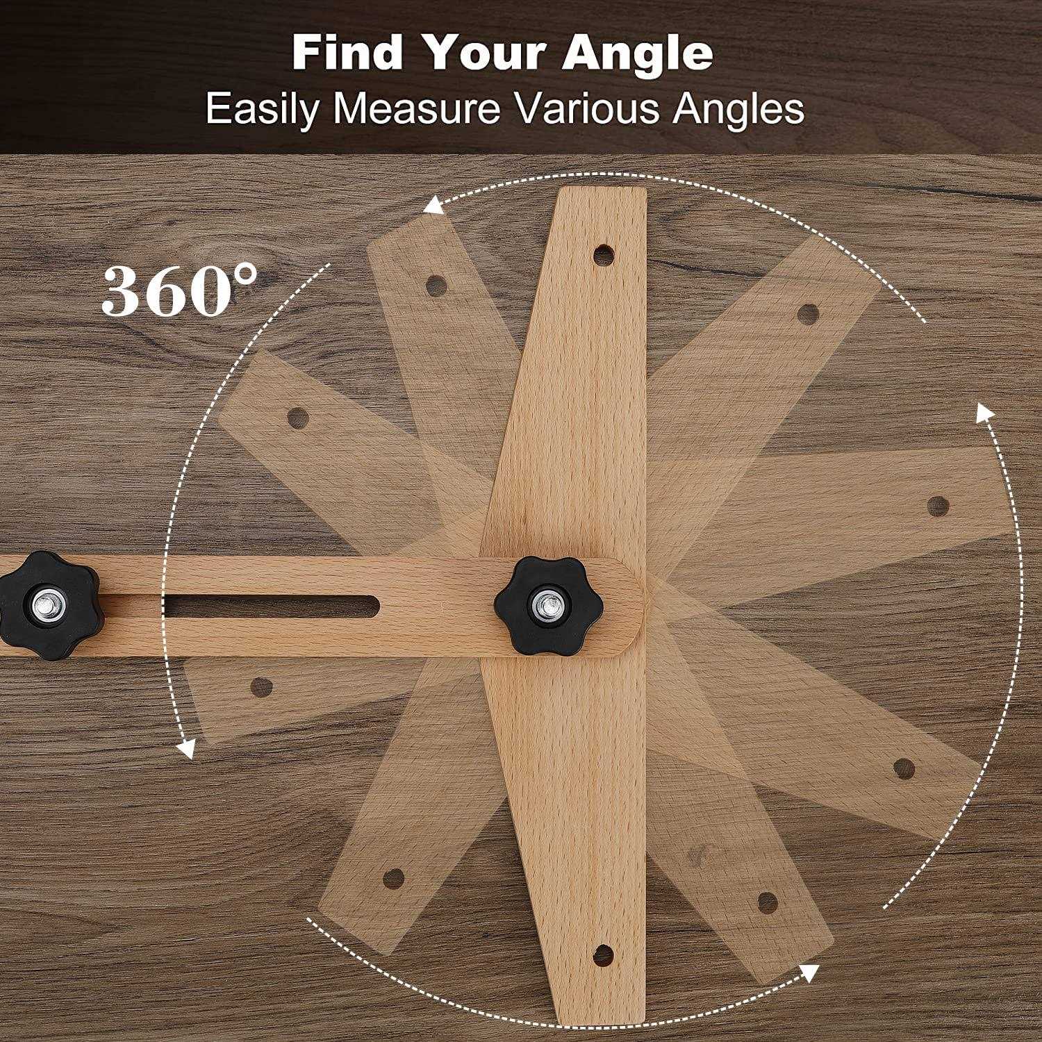 Wooden Stair Tread Template Tool, Stair Tread Jig, Stair Tread Gauge and Shelf Layout Tool - Image 5