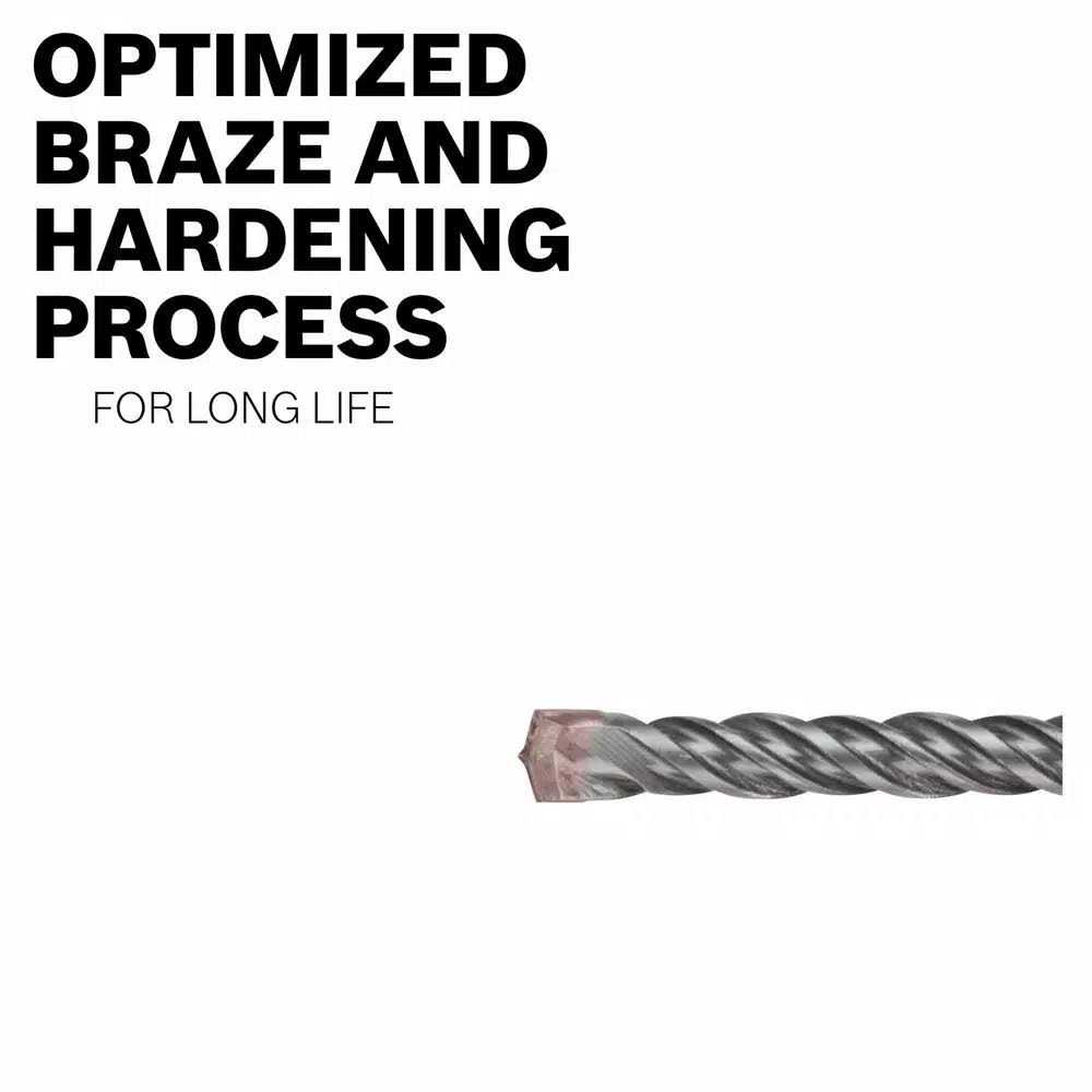 Bosch 5 pc SDS-plus Bulldog Rotary Hammer Bit Set HCK005 - Image 5