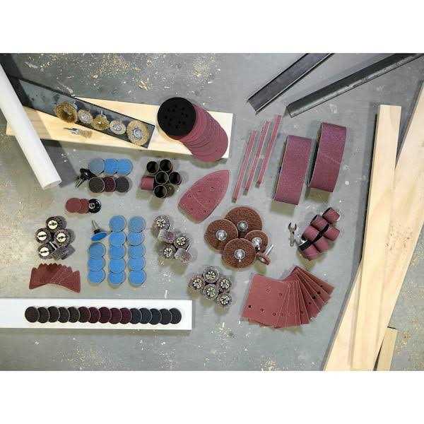 RYOBI 9-Piece 1/4 Sheet Sand Paper Assortment Set - Image 2