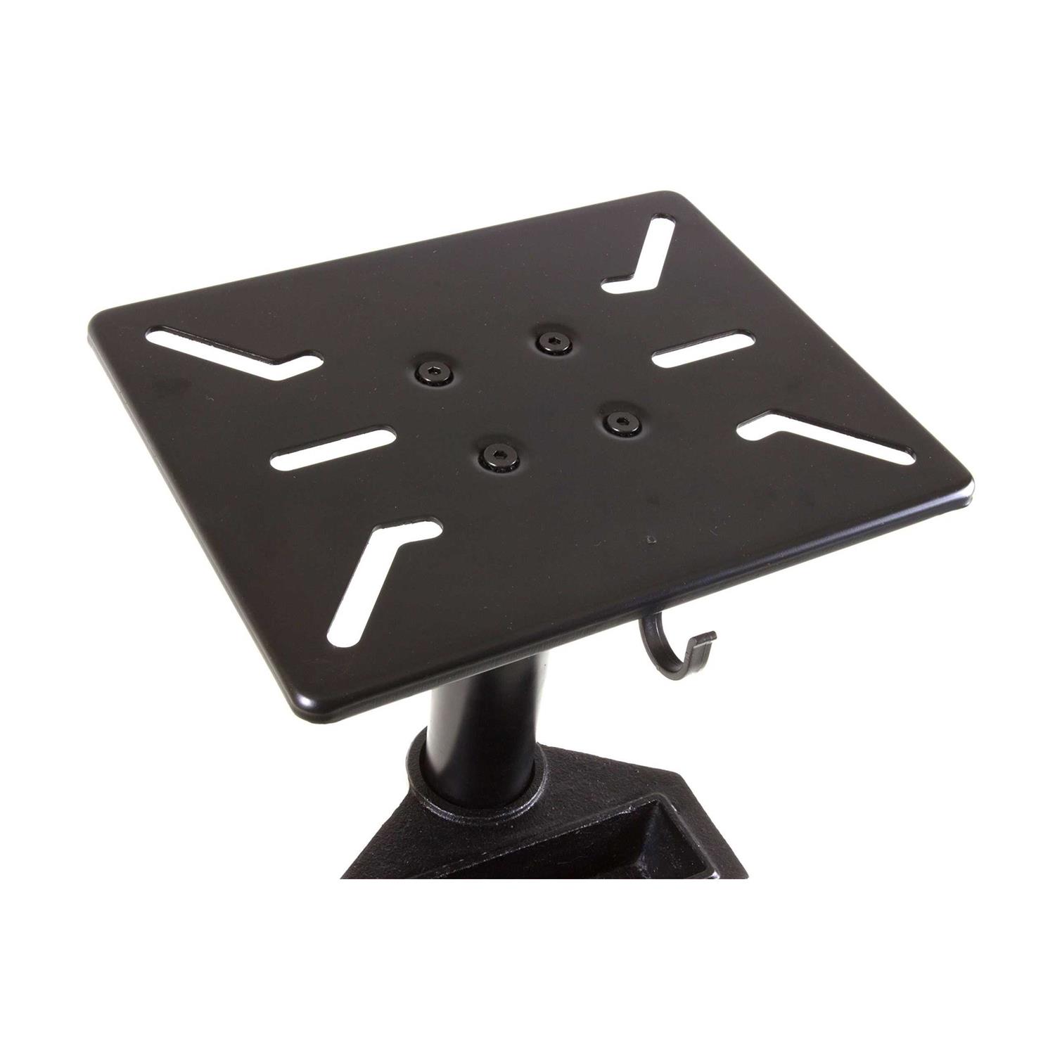 WEN Cast Iron Bench Grinder Pedestal Stand with Water Pot - Image 3