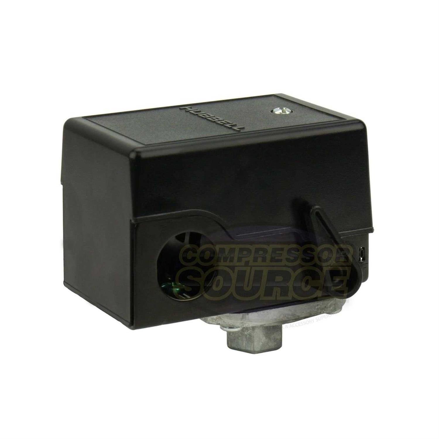 Pressure switch for air compressor made by Furnas / Hubbell 69JF7LY 95-125 port - Image 3