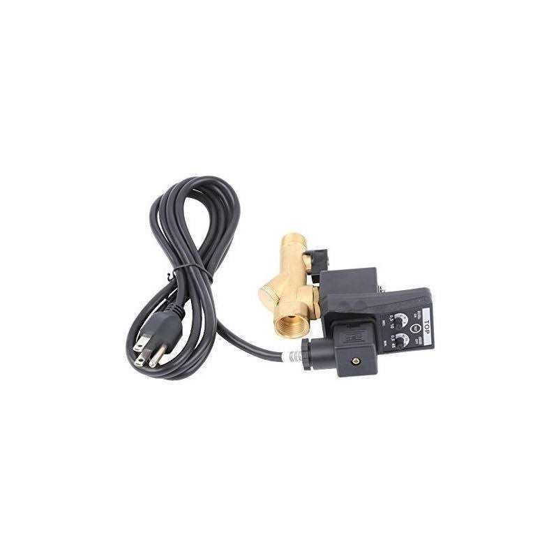 Ac110v Automatic Timed Condensate Drain Valve for Compressed with Power Cable - Image 3