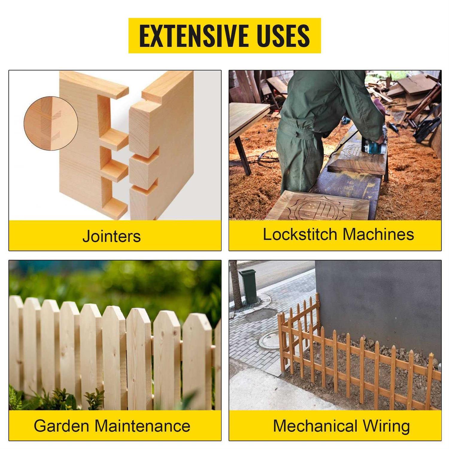 VEVOR Precision Miter Gauge Aluminum Table Saw Miter Gauge w/ 60 Degree Angled Ends for Max. Stock Support and a Repetitive - Image 4