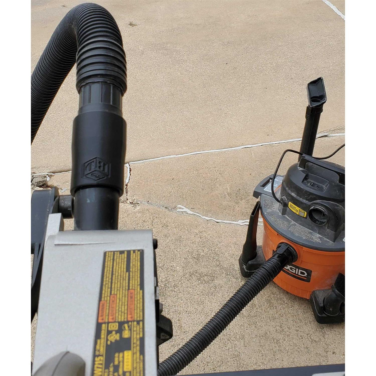 B3D Miter Saw Vacuum Adapter Dust Collection Chop Saw Construction Shop Vac Attachment - Image 3