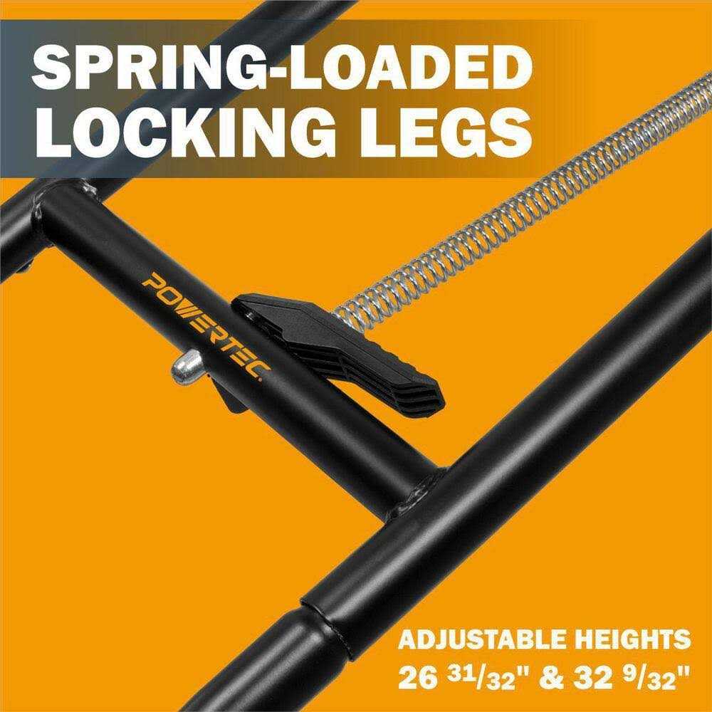 POWERTEC Universal Mounting Deluxe Rolling Stand - Image 5