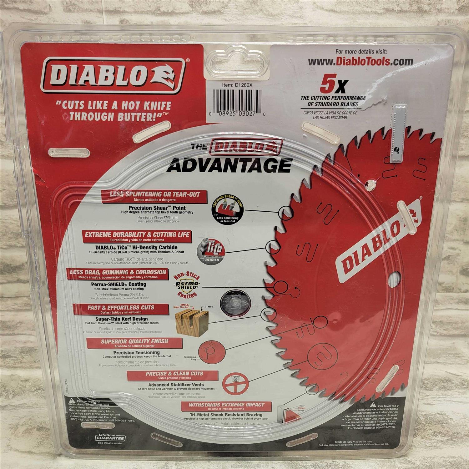 Diablo Fine Finish Saw Blade D1280X - Image 4