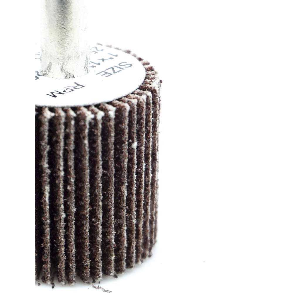 Benchmark Abrasives 1 Aluminum Oxide Flap Wheel - Image 3