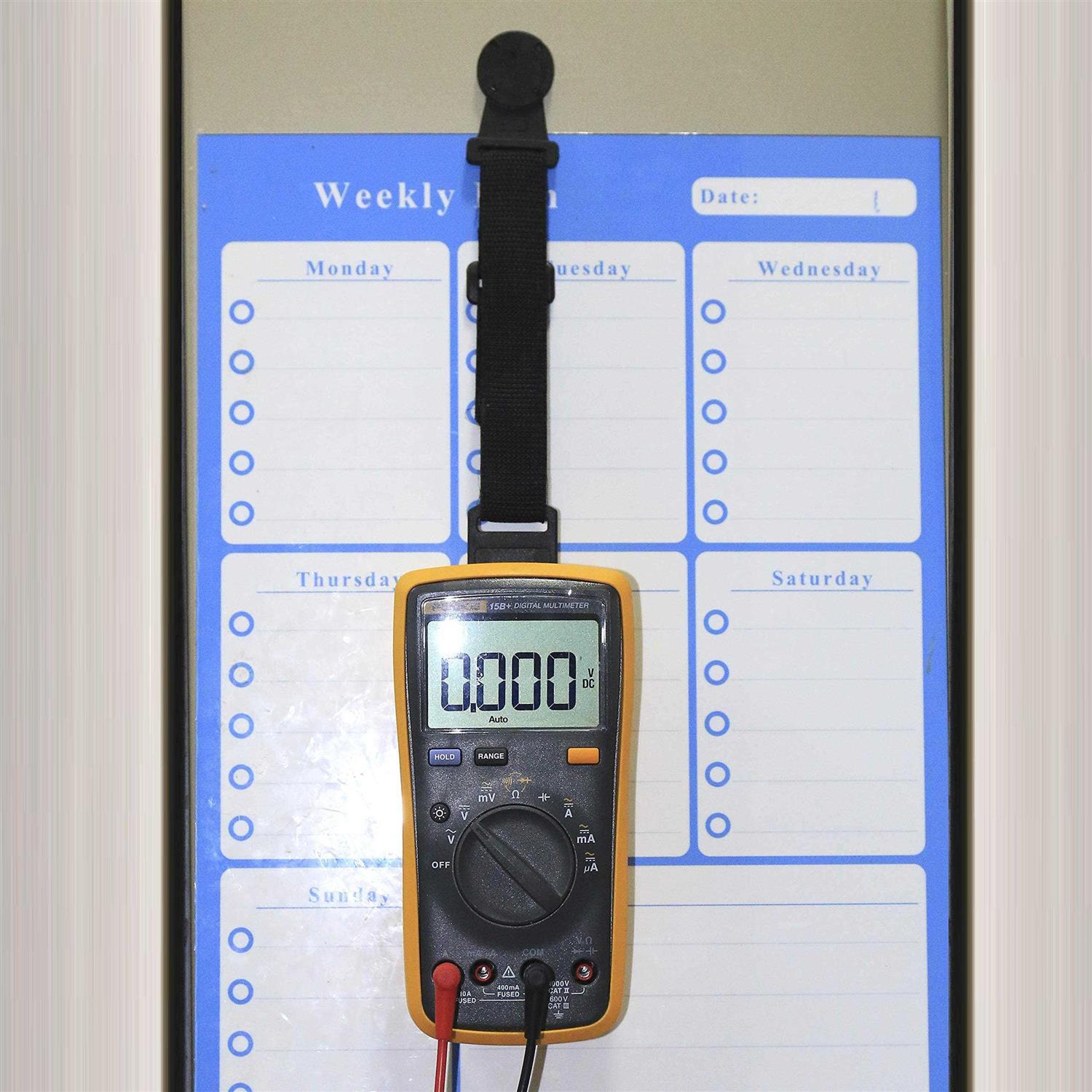 Bobii Hanging Loop Strap Magnet Hanger Kit For Fluke Instruments Multimeter 1 Straps, 1 Clips and Magnetic Hanger - Image 3